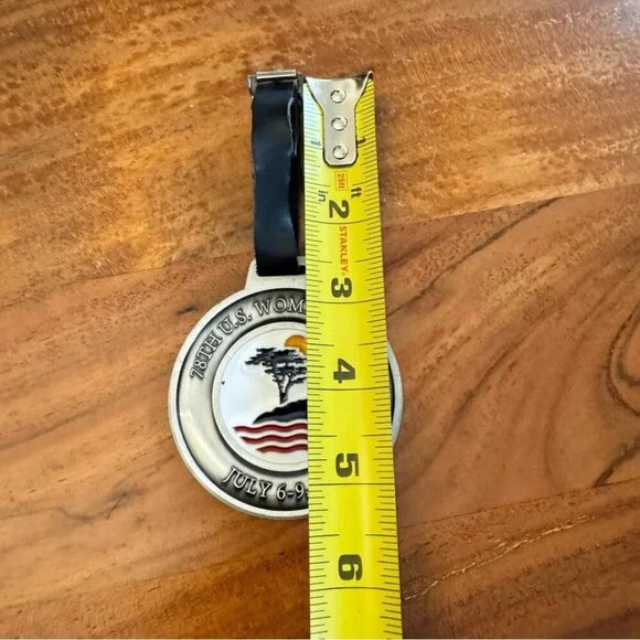 Pebble Beach US Women's Open 2023 Pewter Bag Tag - Picture 7 of 11